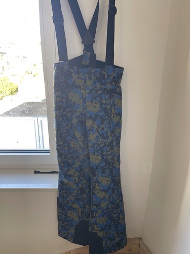 Ziener skihose 176 blau grün - ziener,